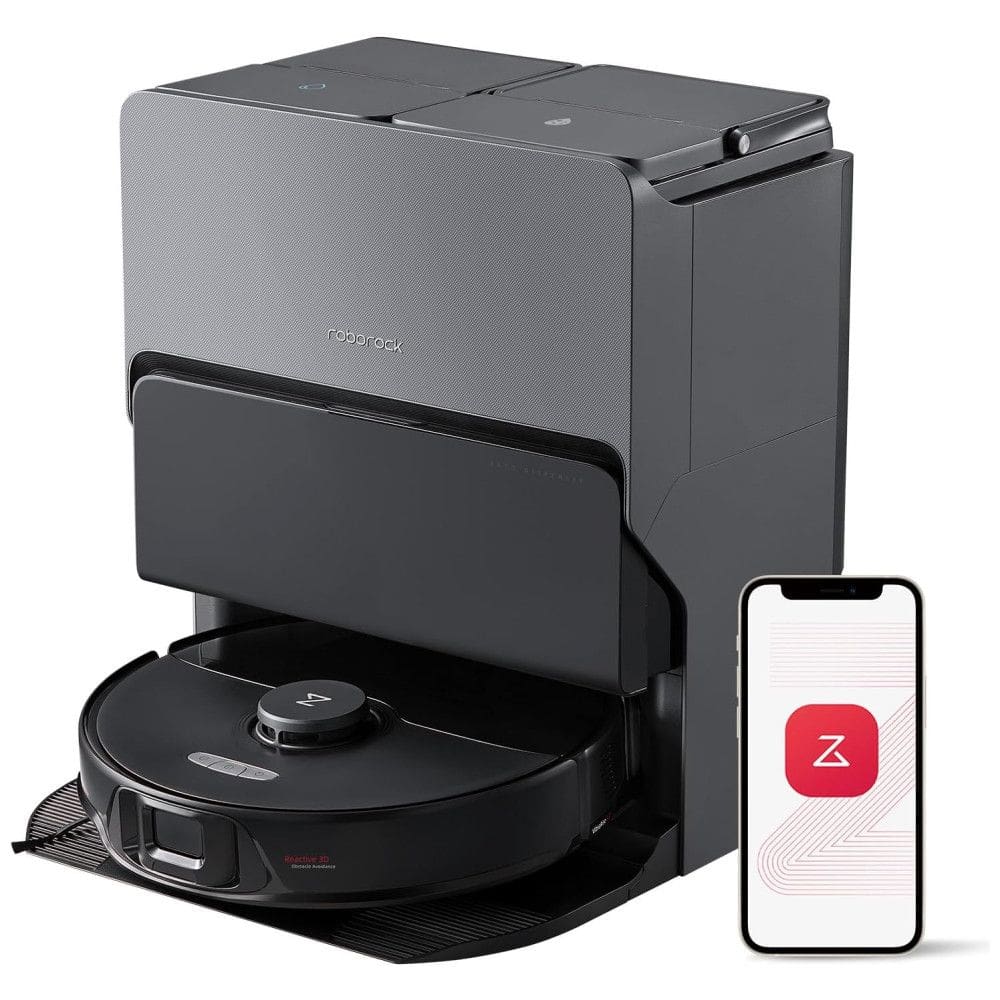 Aspirador Robô e Esfregão Roborock S8 Max Ultra, Estação 3 em 1, Navegação LiDAR PreciSense, Detecção de Sujeira, Autolimpante, Sucção
