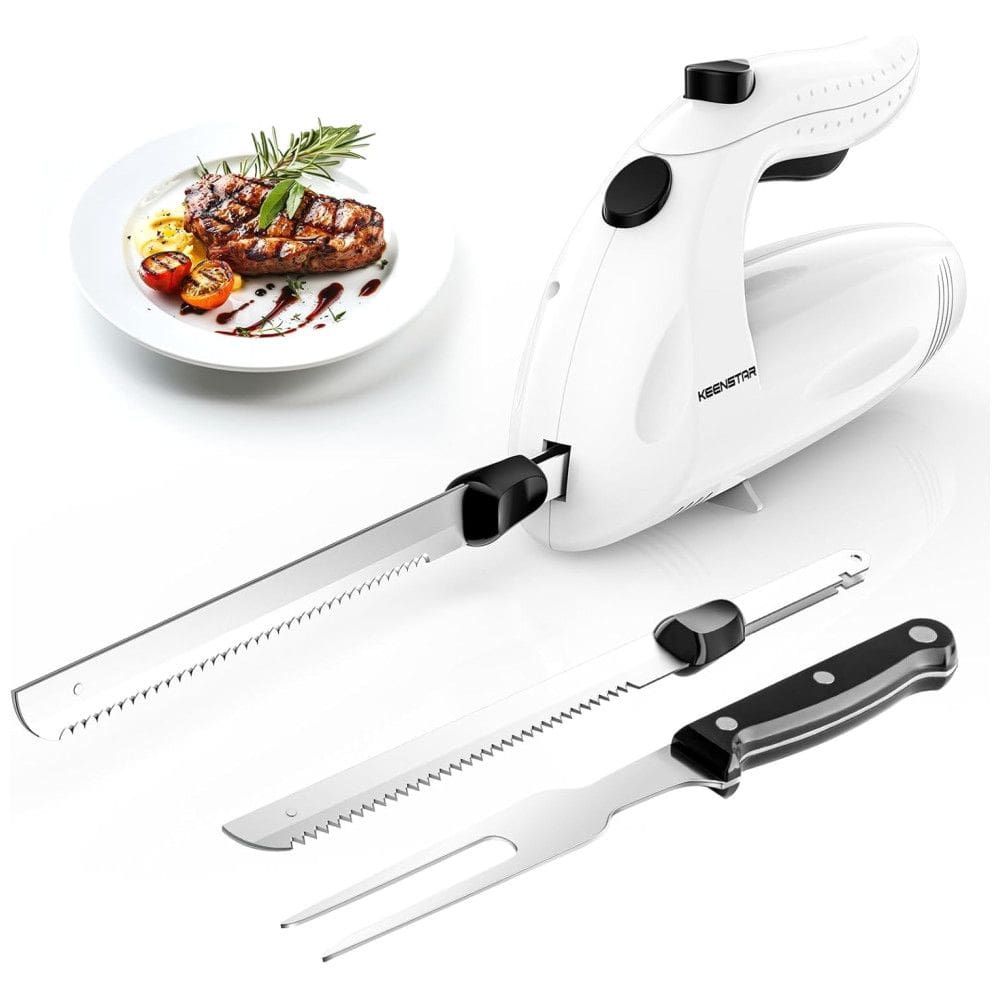 Faca Elétrica para Cortar Carnes, Aves, Pães, Esponjas de Artesanato e Mais,KEENSTAR