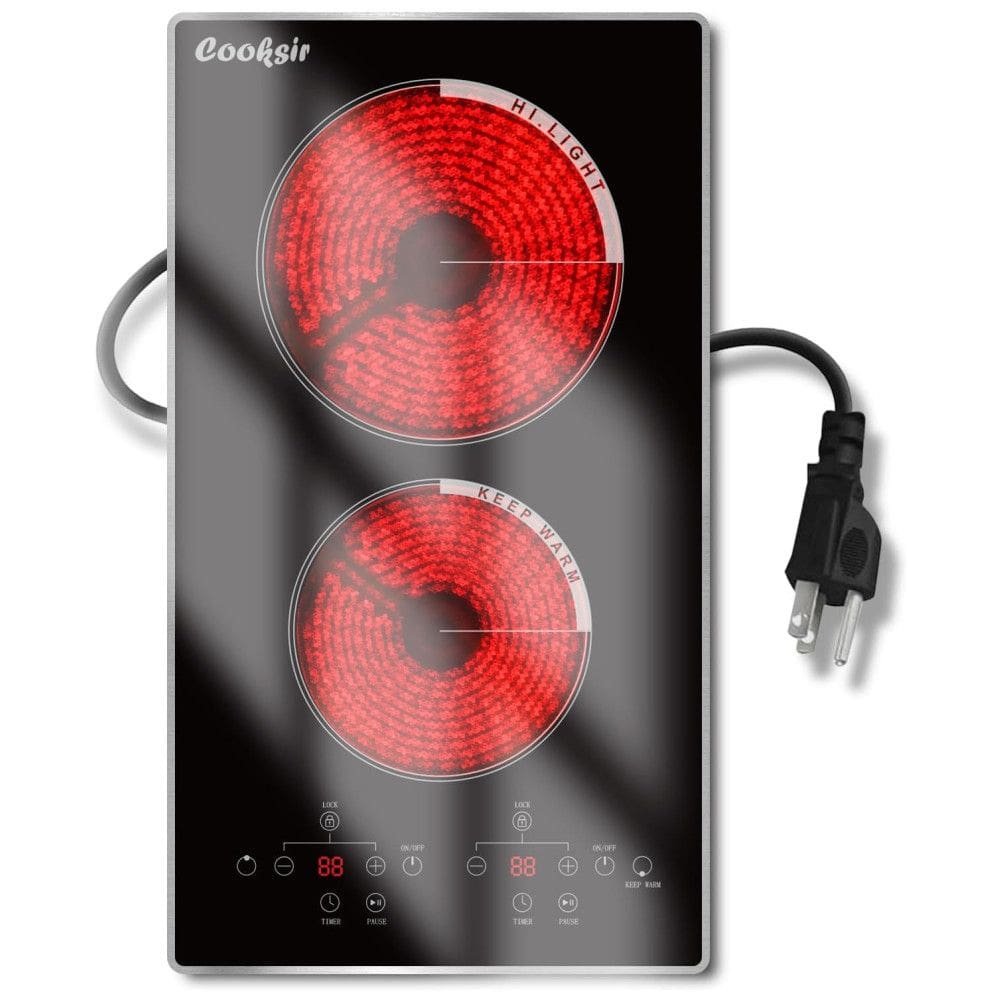 Cooktop Elétrico Portátil 2 Bocas, 110V - Cooksir