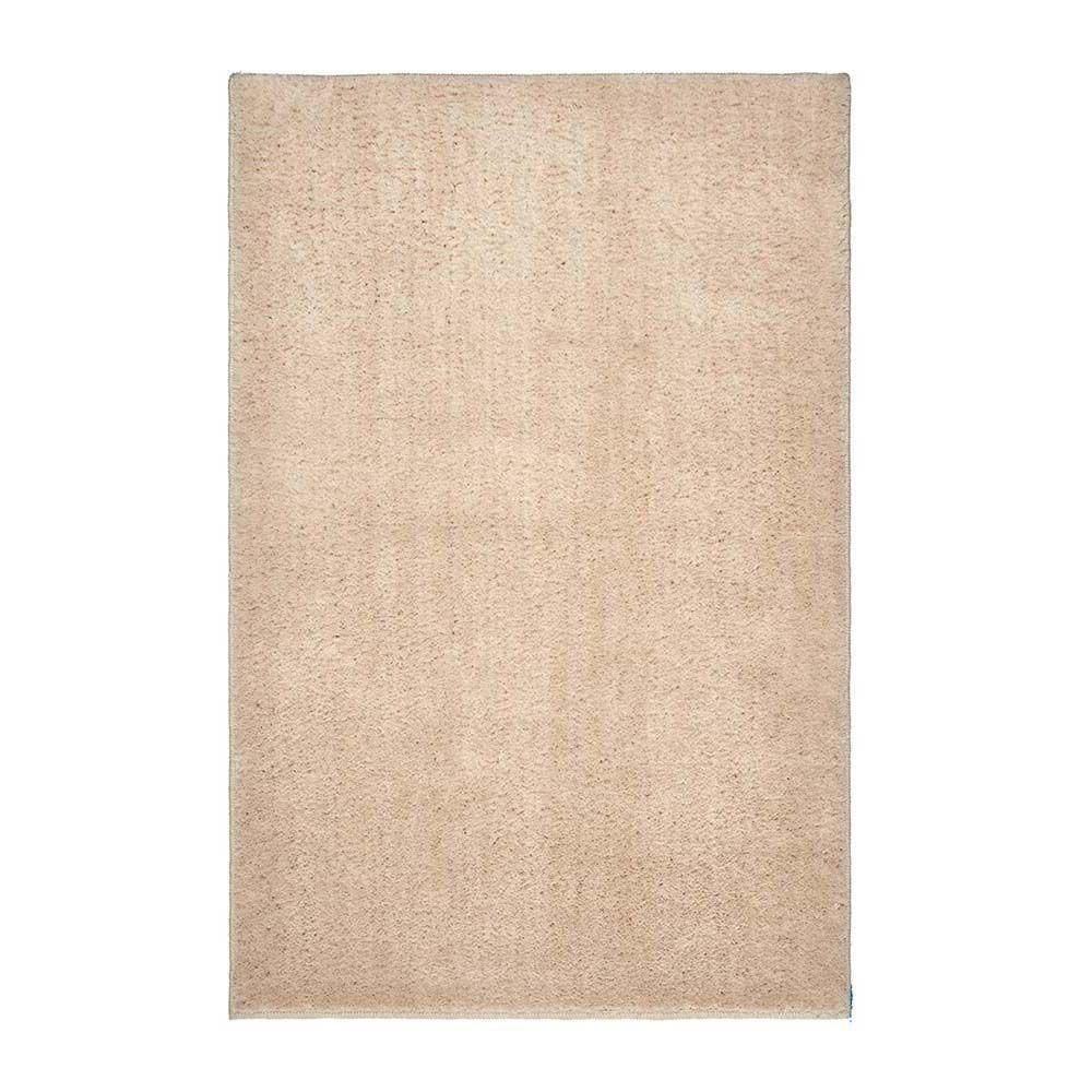 Tapete Para Sala Felpudo Plush 72 Bege 2,00x2,50m