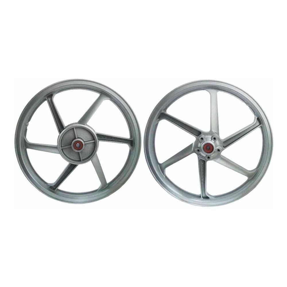 Roda 6 Palitos Titan 125 Fan 125 00 À 08 Disco Prata Fabreck