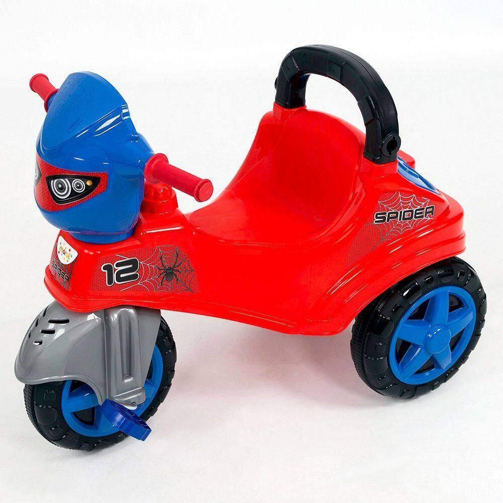 Baby City Triciclo Spider Menino