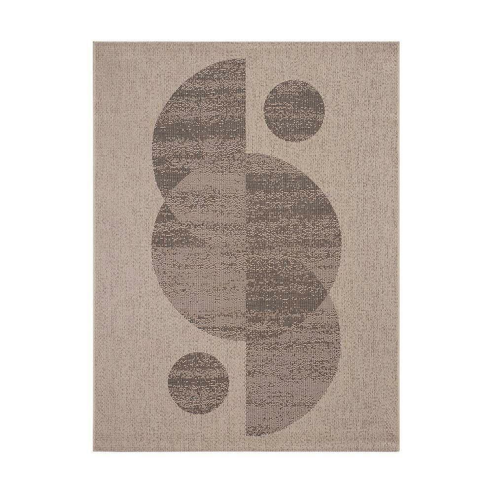 Tapete Sisal Eco Nature Nascente 77 Bege Chumbo 1,00x1,50m