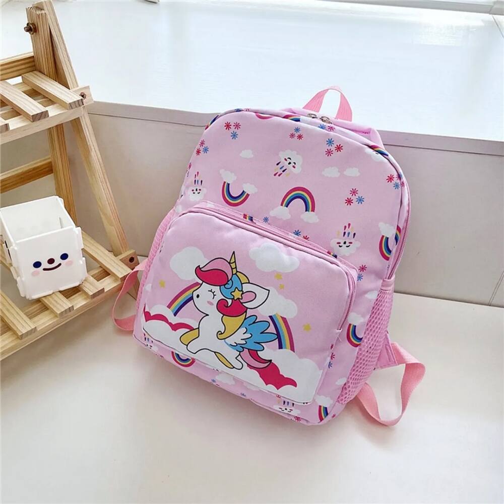 Mochila Infantil Unicórnio- Rosa
