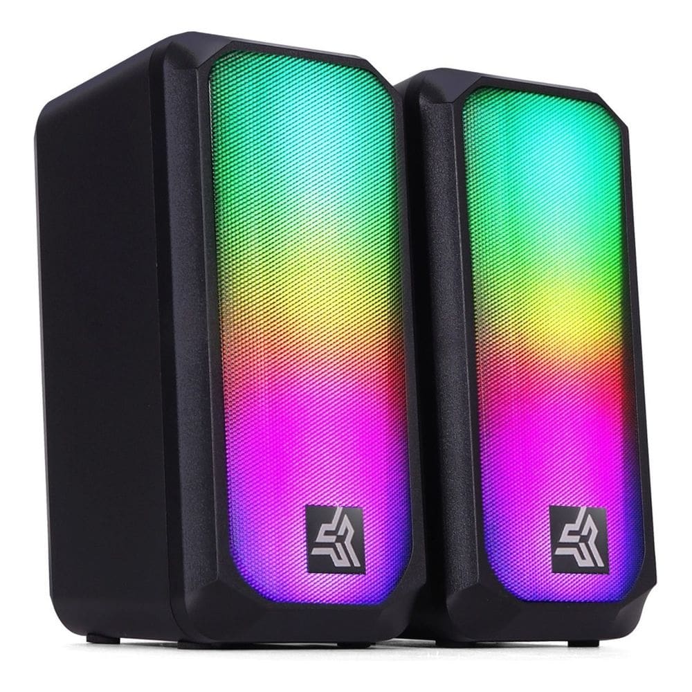 Caixa De Som Pc Gamer Led  KP-RO810