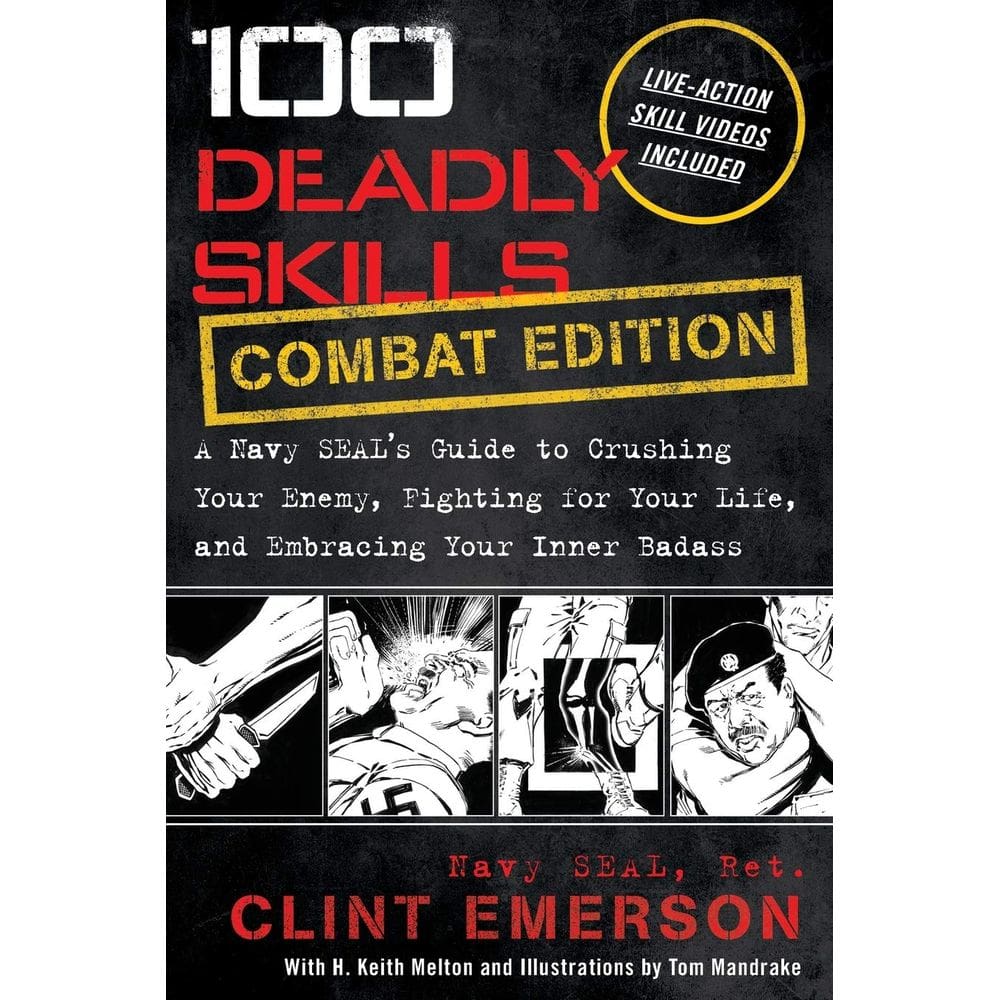 Livro 100 Deadly Skills: COMBAT EDITION do Navy SEAL