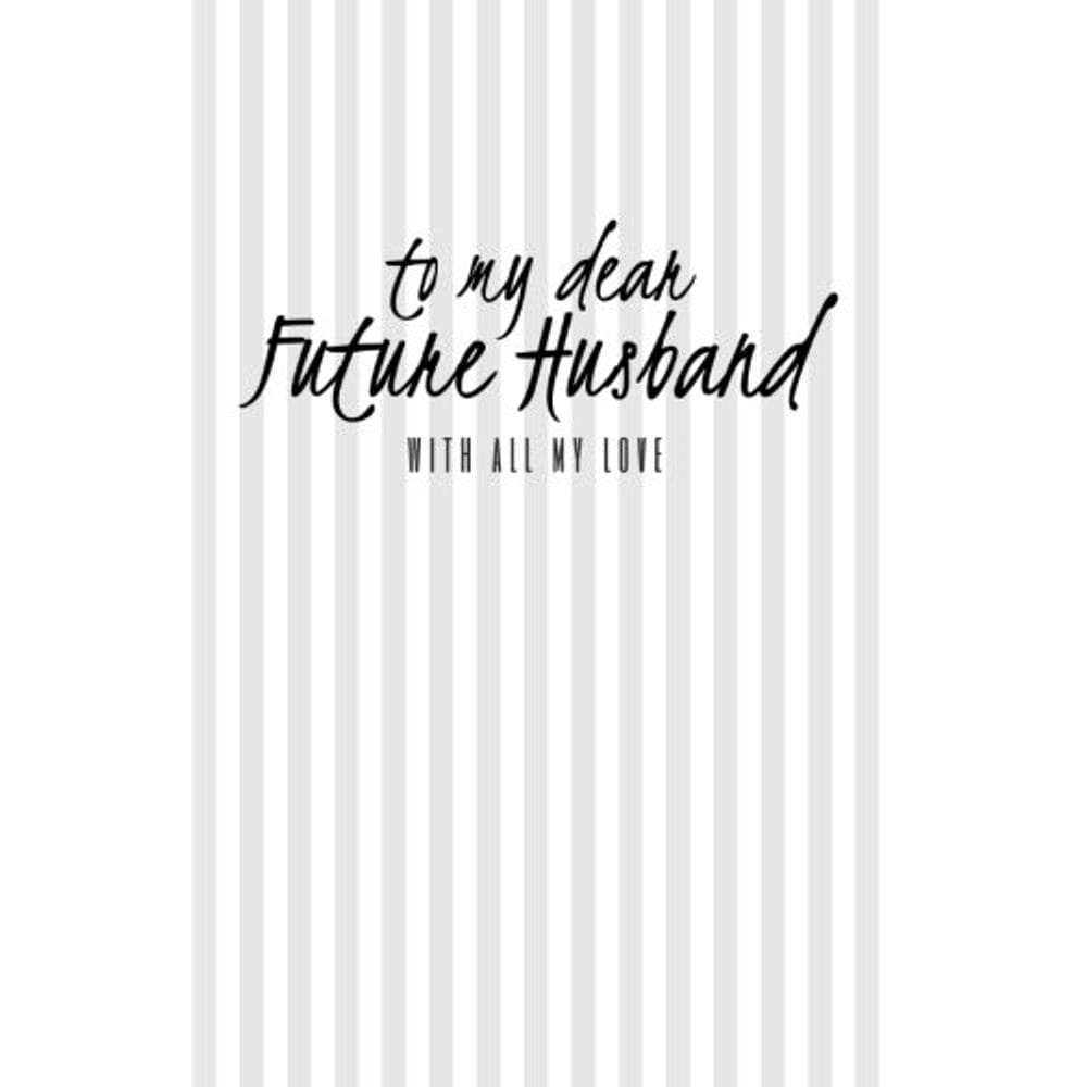 Diário para meu querido futuro marido, 112 páginas, papel creme