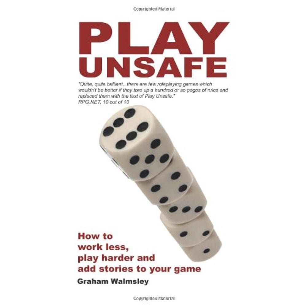 Book Play Unsafe: Como a improvisação pode mudar o RPG