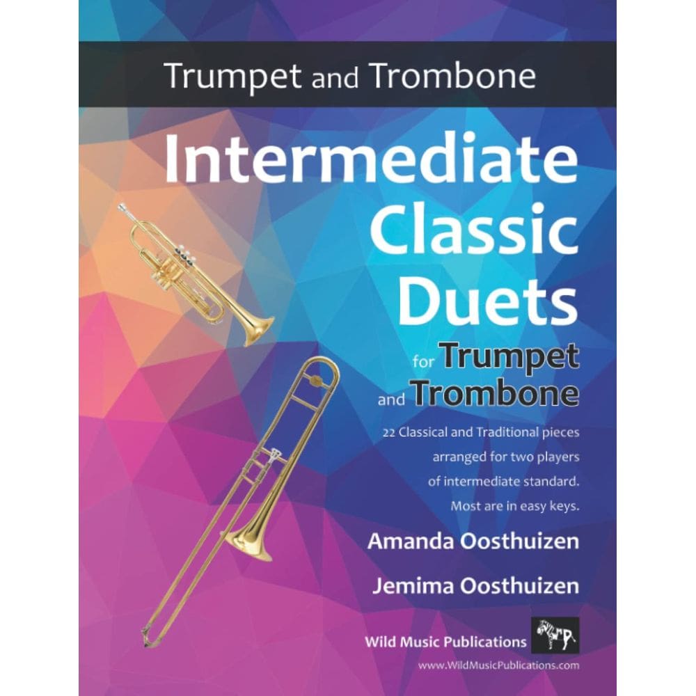 Partituras: Duetos clássicos intermediários para trompete e trombone