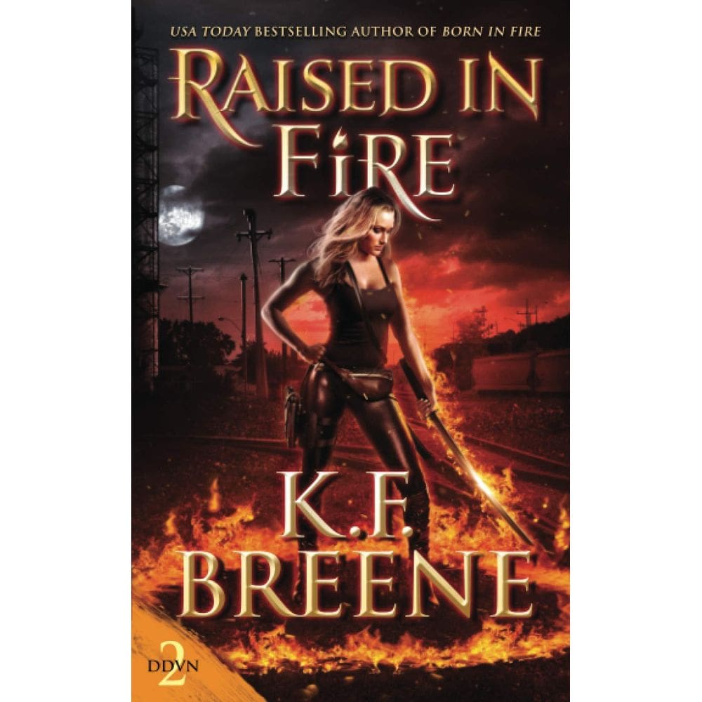 Livro Raised in Fire (Demon Days, Vampire Nights World) de Genérica