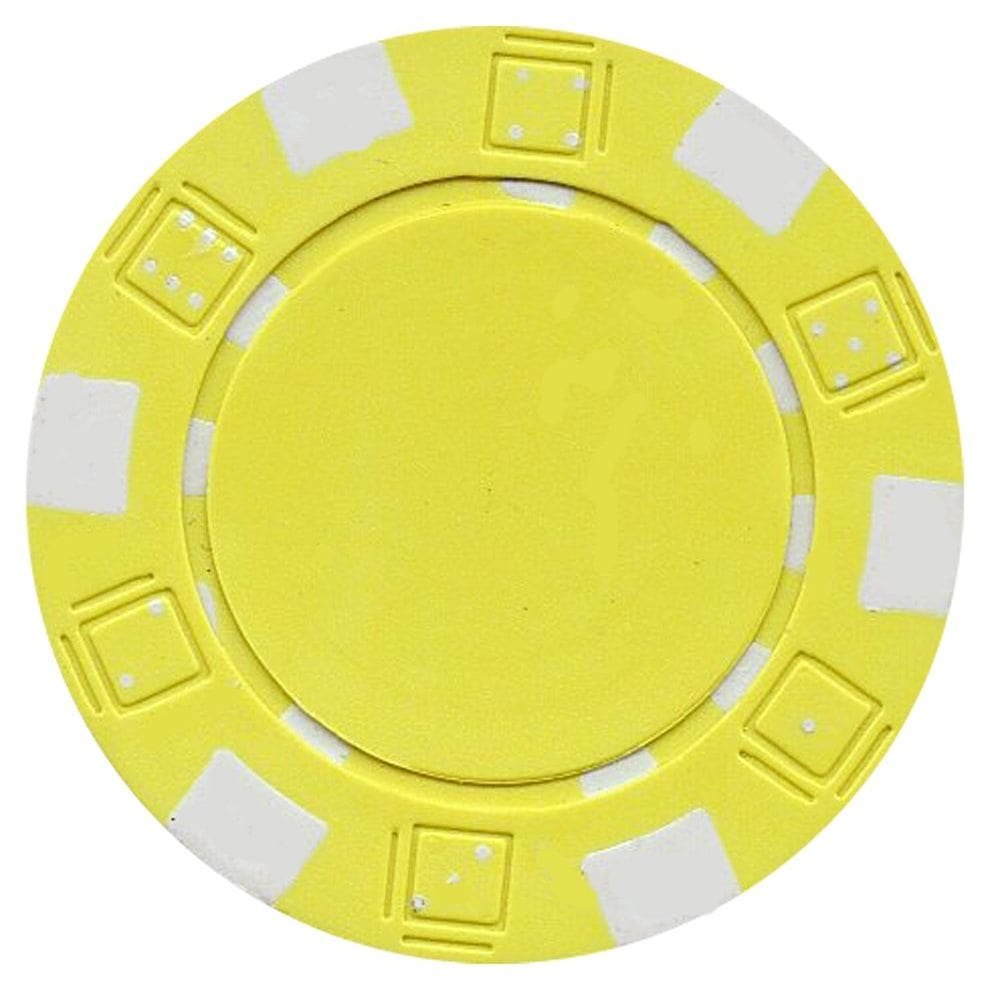 Fichas de pôquer DA VINCI 50 dados compostos de argila listrados 11,5 g