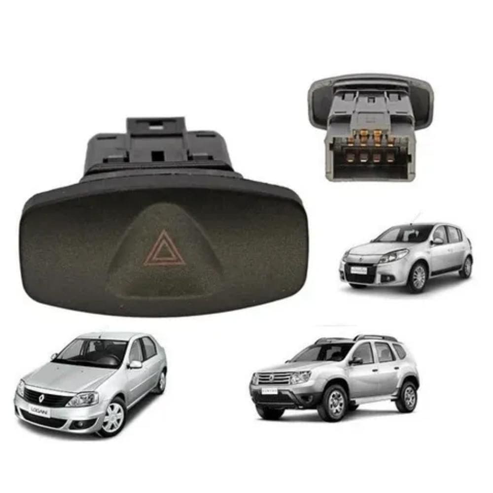 Botão Pisca Alerta Renault Duster 2011 A 2015 8200446717