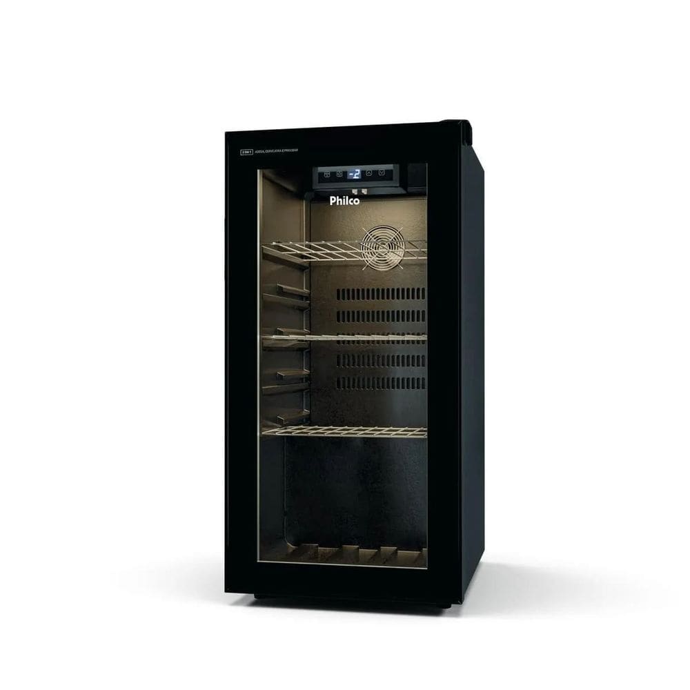 Cervejeira Philco PCV142P 91 Litros 3 em 1 Display Digital Preto-127v