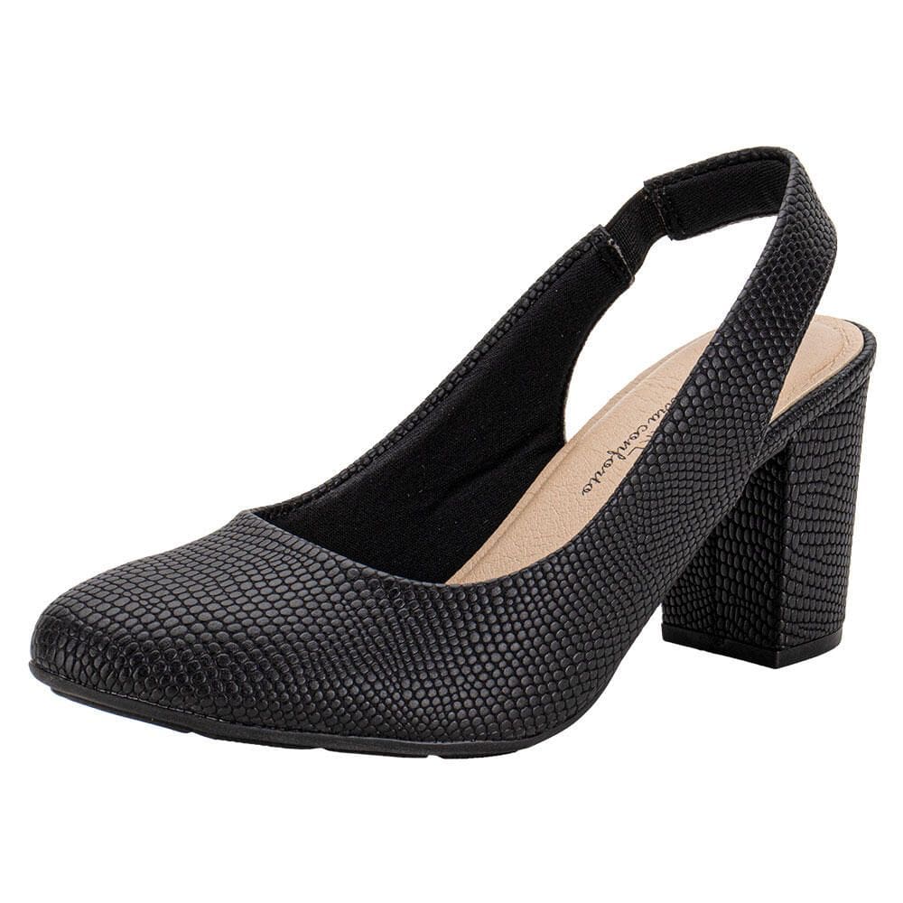 Sapato Feminino Salto Grosso Modare 7377120