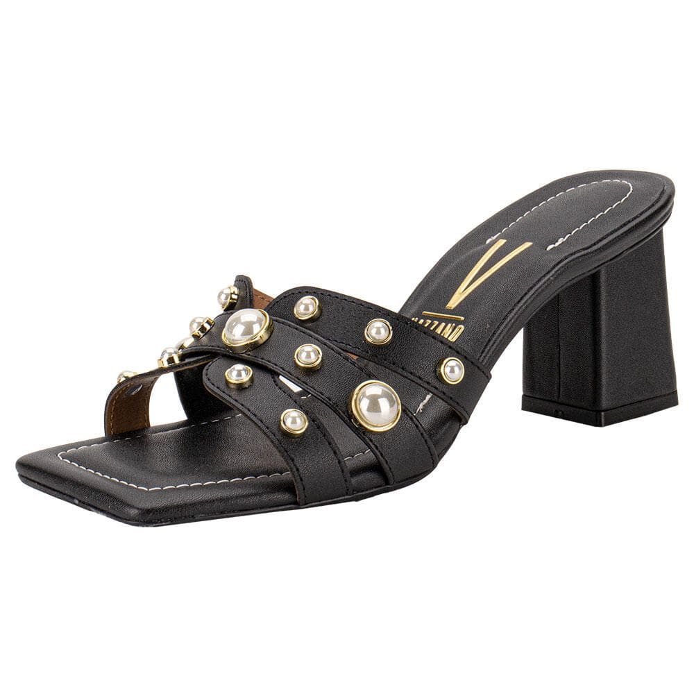 Tamanco Feminino Salto Grosso Vizzano 6455130