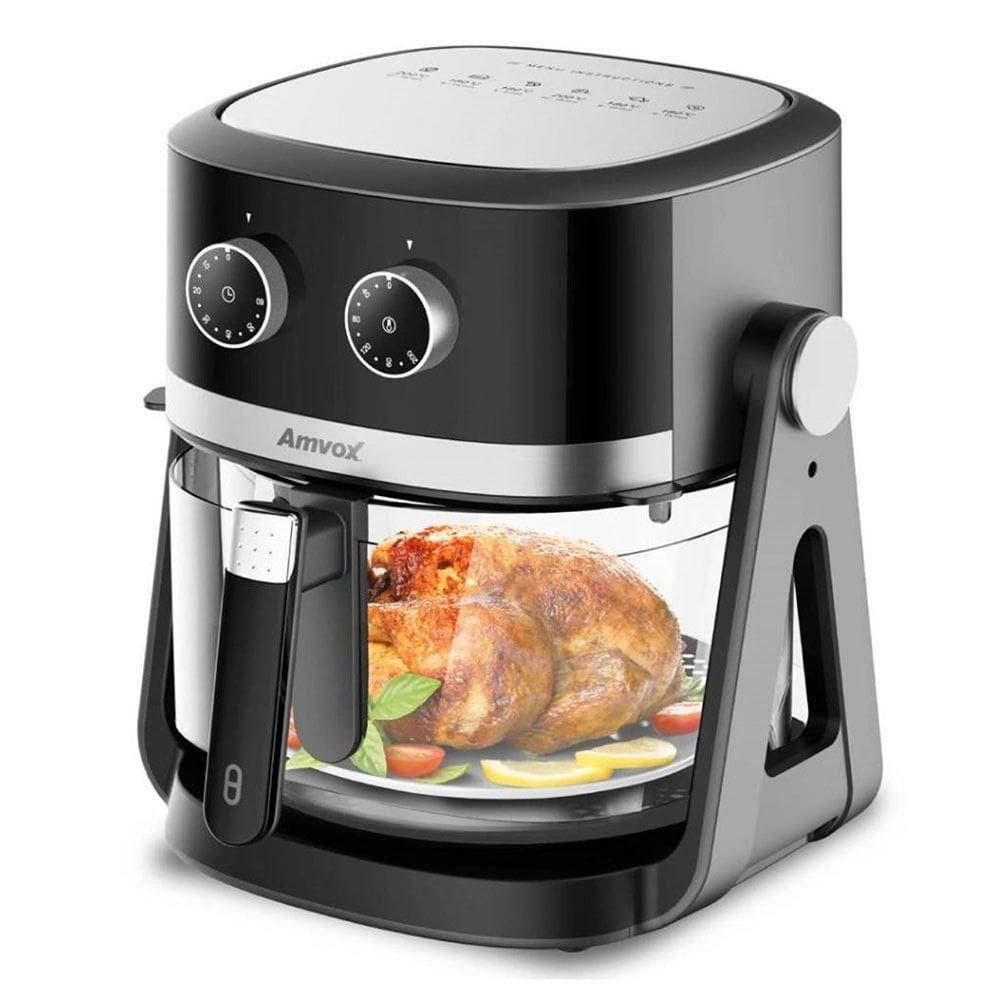 Amvox Fritadeira Arf1150 Preto/prata 220v