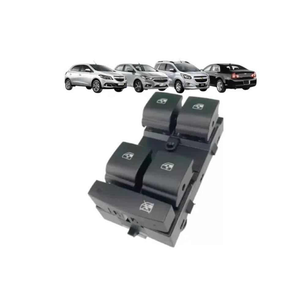 Botão Do Vidro Elétrico Onix Malibu Cruze Cobalt 20830838