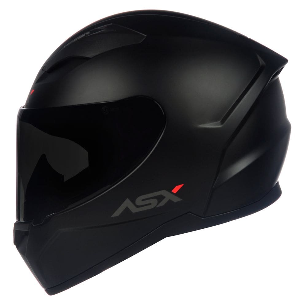 Capacete Asx City Solid Cor:Preto/Grafite;Tamanho:56