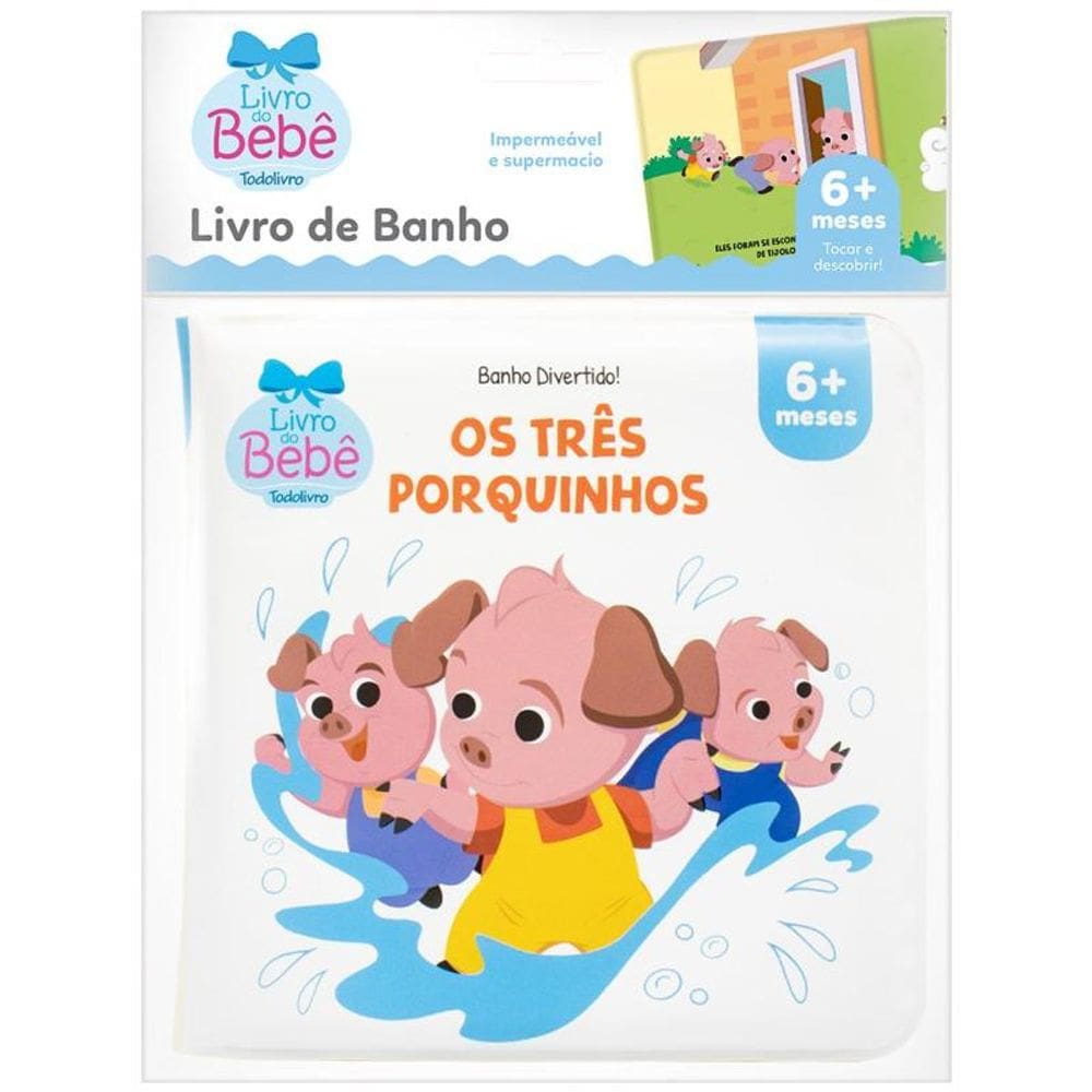 Banho Divertido: Três Porquinhos, Os