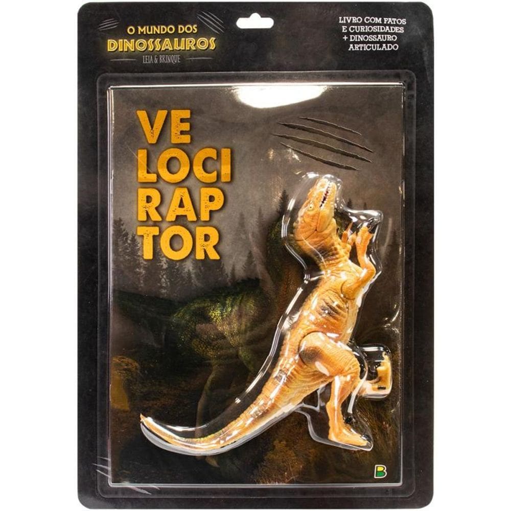 Mundo dos Dinossauros, O - Leia & Brinque: Velociraptor