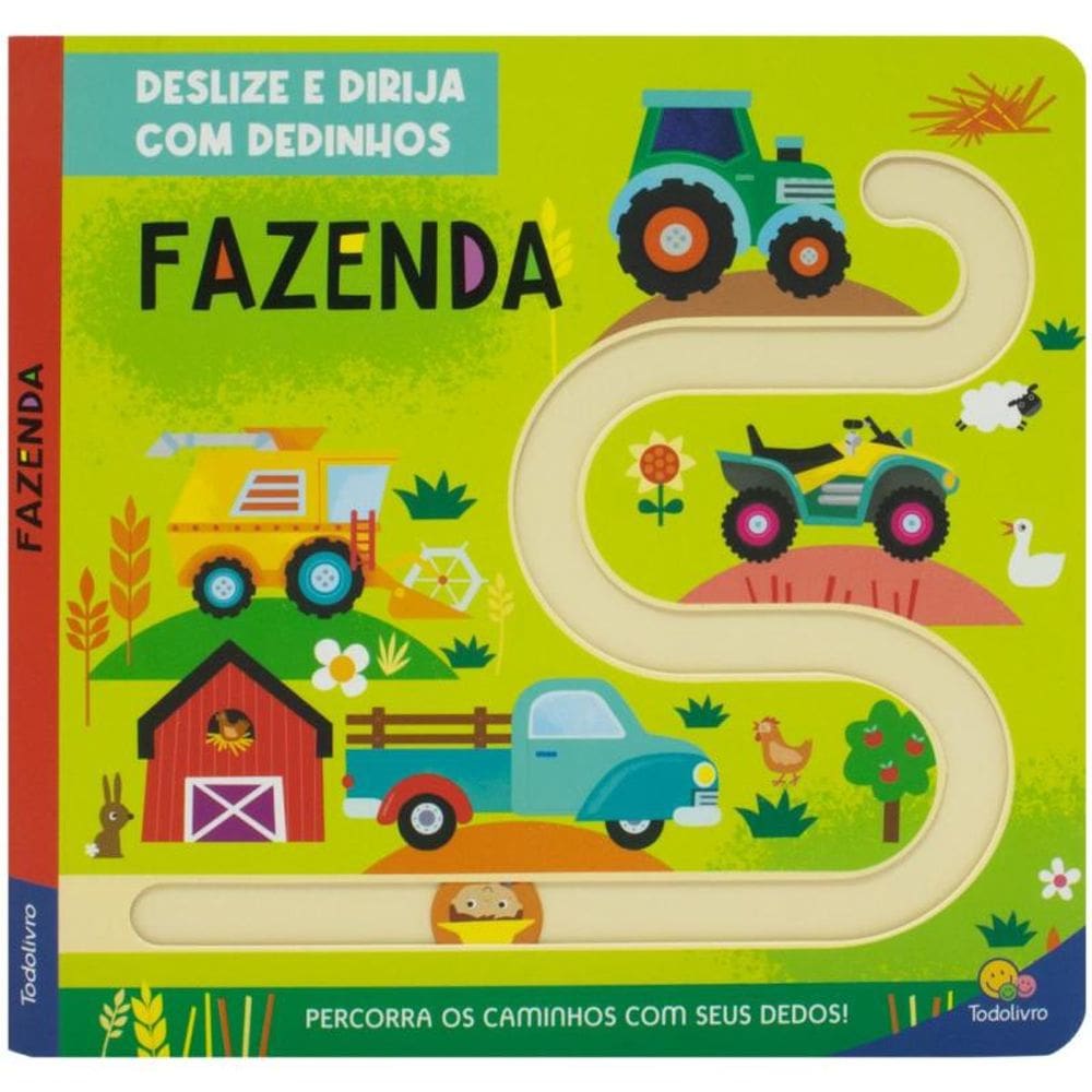 Deslize e Dirija com Dedinhos: Fazenda