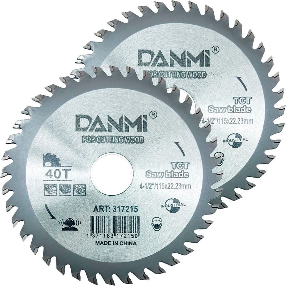 Kit 4 Lamina Disco De Corte Prata Circular 40 Dentes 1150mm