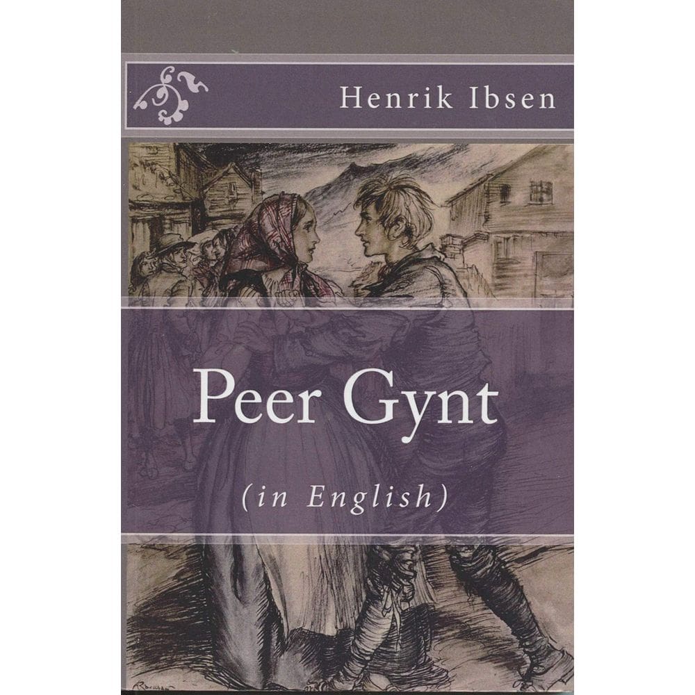 Livro Peer Gynt ilustrado em inglês