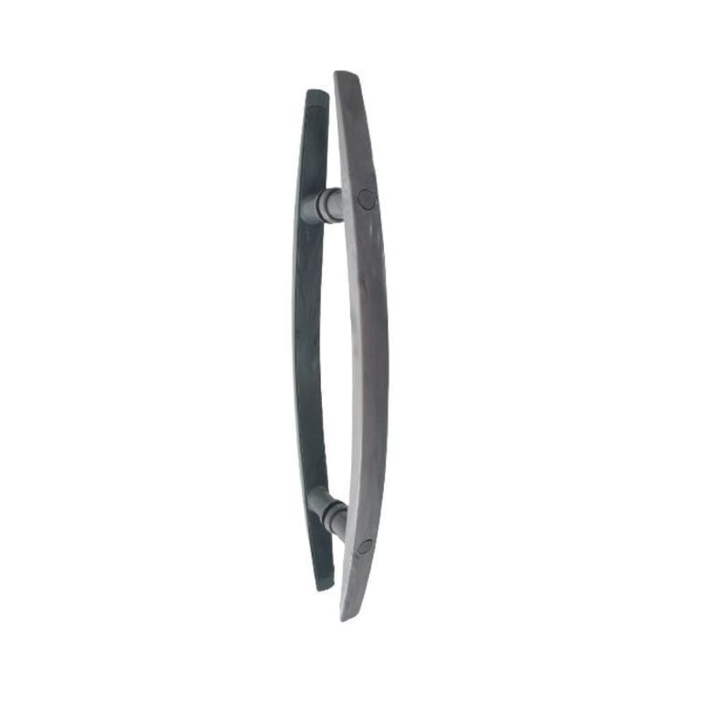 Puxador De Resina H Curvo 5030 Cinza