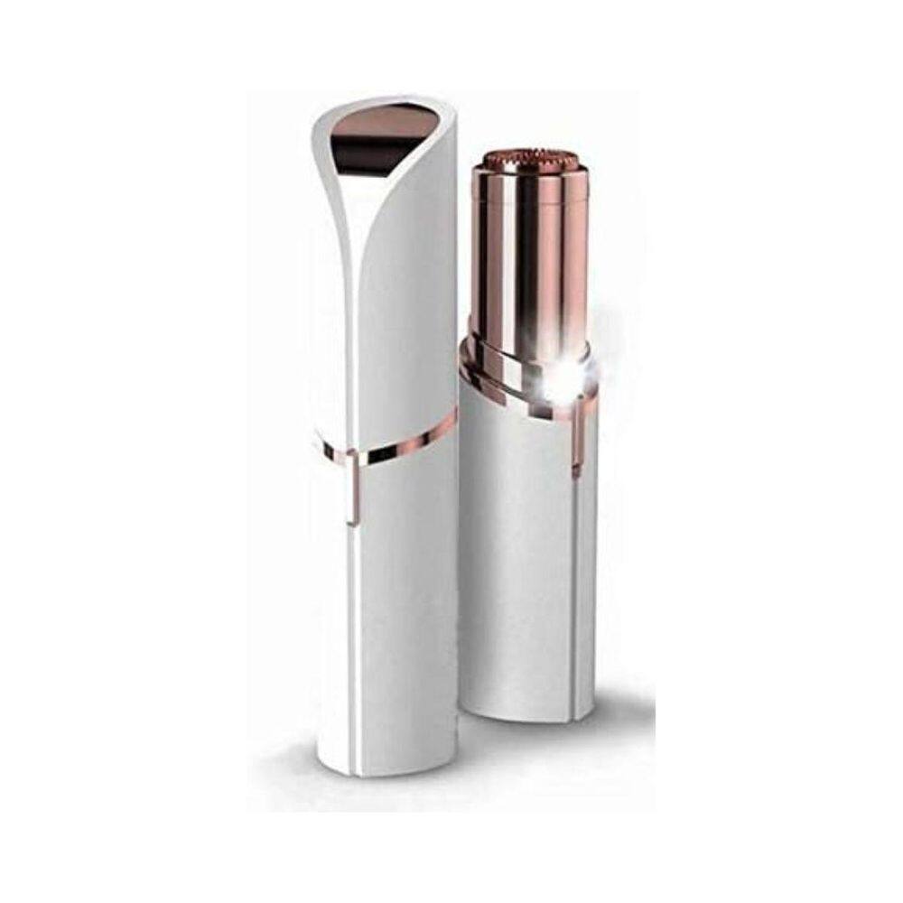 Batom Depilador Elétrico Sem Fio Sensitive Branco Flaelbss