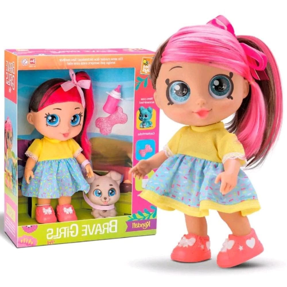 Brinquedo Menina Pet De Pelúcia Presente Aniversário Menina