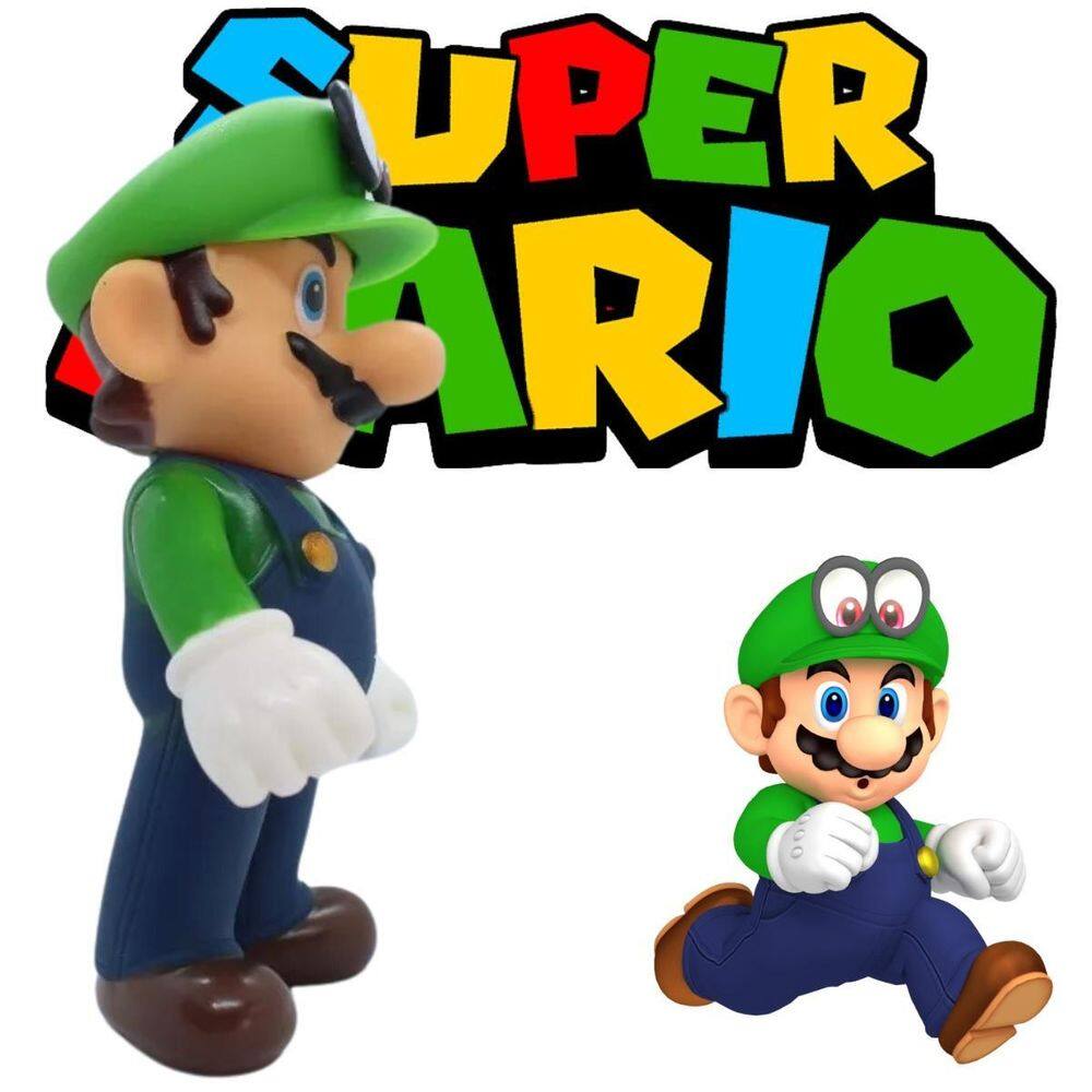 Boneco Luigi Super Mario  Para Colecionador