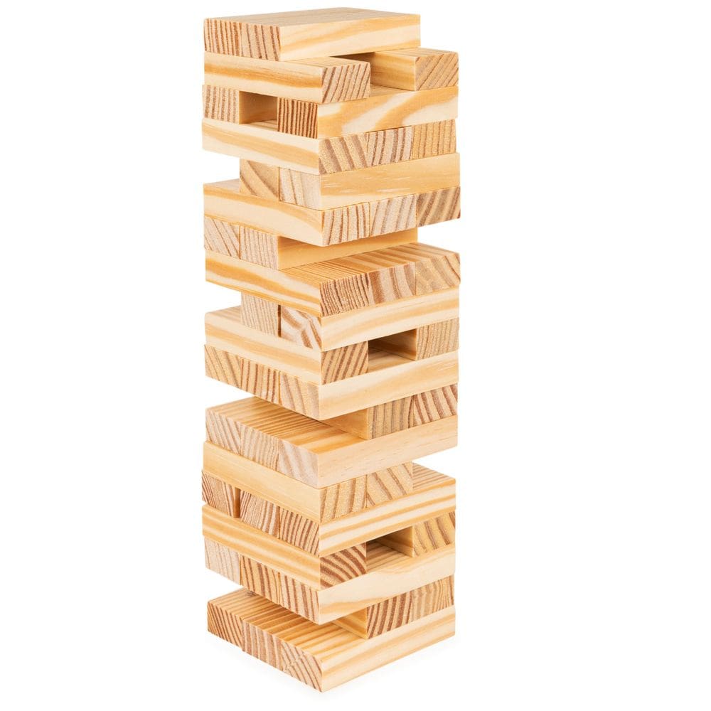 Jogo de mesa Spin Master Games Classic Wood Tumbling Tower