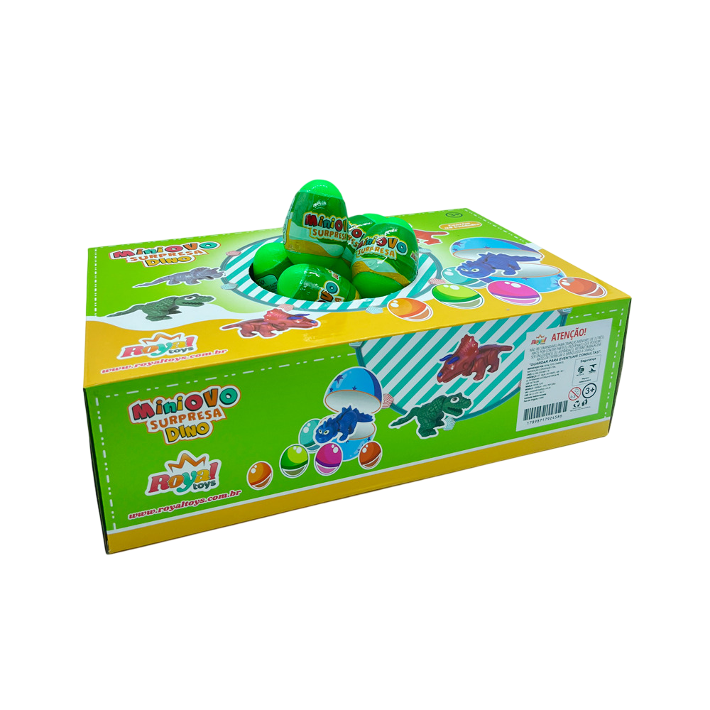Mini Ovo Surpresa Dino A Magia do Mundo Jurássico 48 unidds