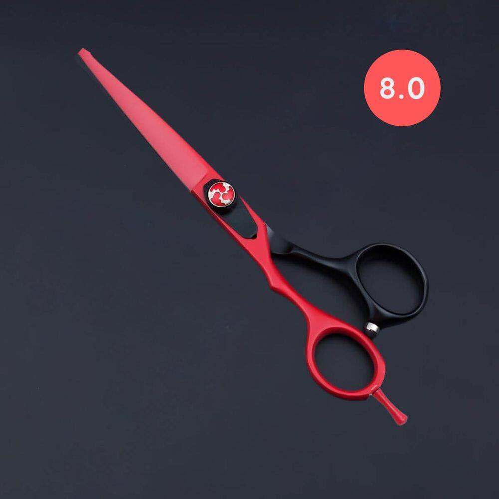 Tesoura Red Black 8 polegadas