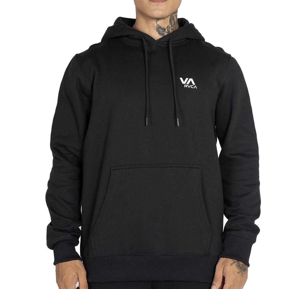 Moletom RVCA Canguru VA Essential 270G WT25 Masculino Preto
