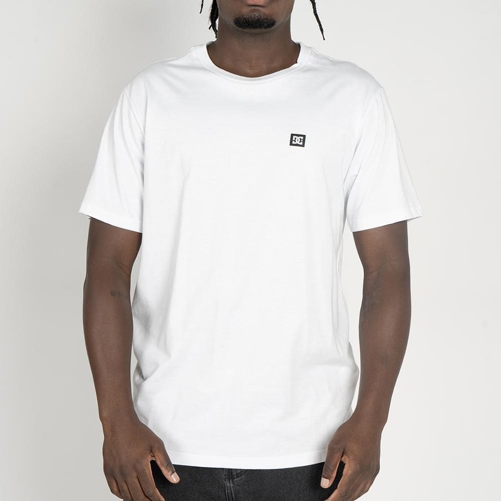 Camiseta DC Shoes Transfer WT25 Masculina Branco