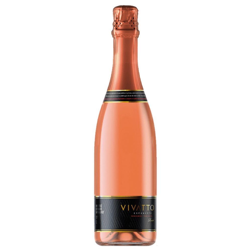 Vivatto Brut Espumante Rose Brasileiro Chardonnay 750ml