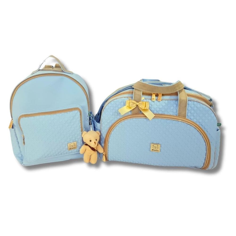 Kit Bolsas Maternidade Bebe Menina Menino Enxoval Miellu