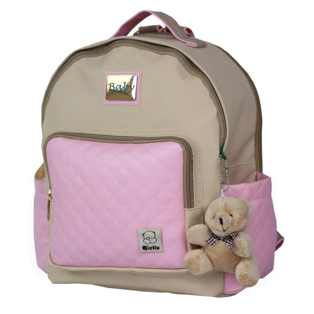 Mochila Maternidade Bebe Enxoval Menina Menino Bolsa Miellu
