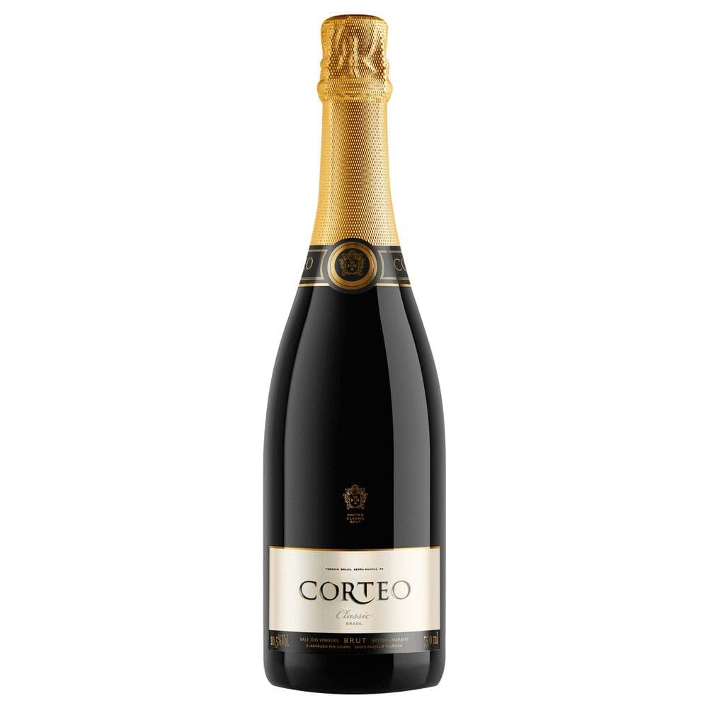 Corteo Brut Espumante Branco Brasileiro Chardonnay 750ml