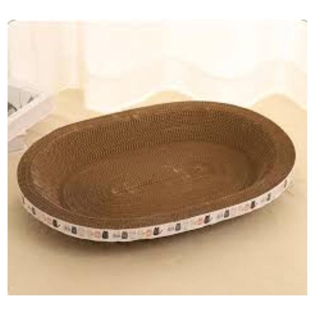 Cama Arranhadora Para Gatos Formato Oval