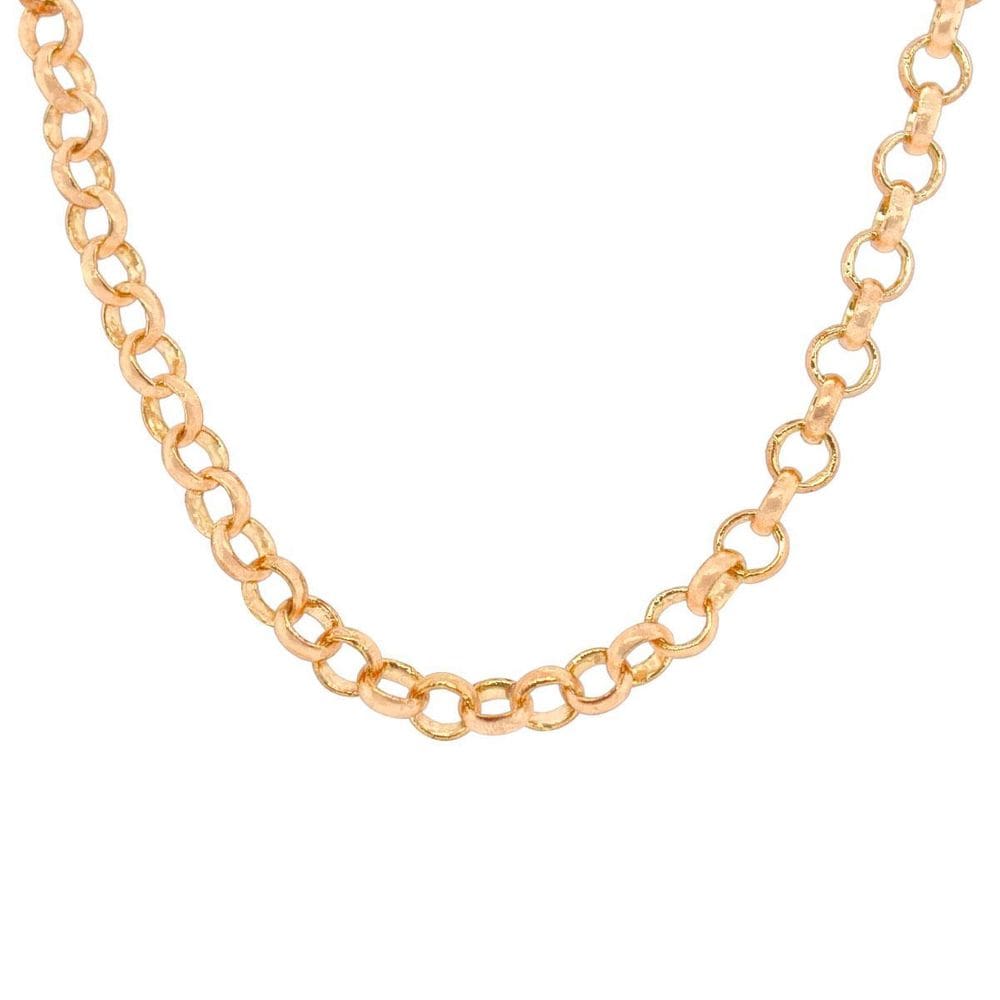 Pulseira Elo Português Folheado A Ouro