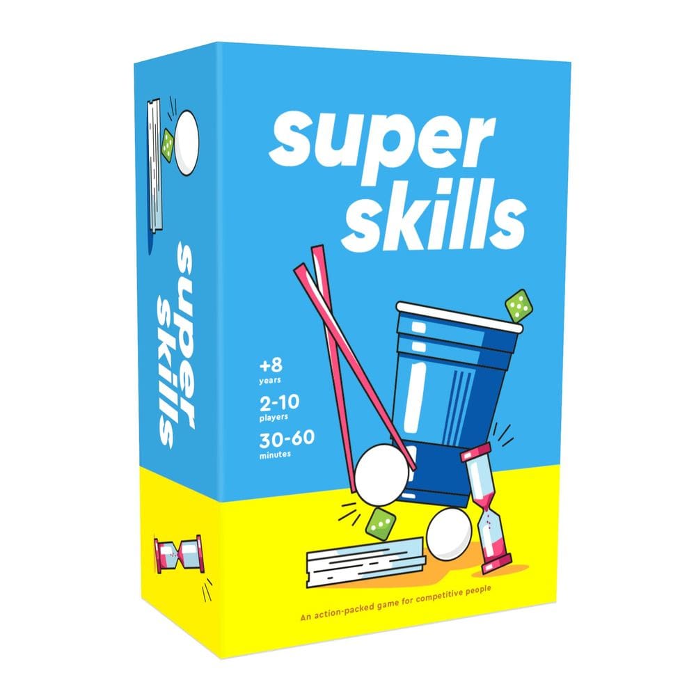 Jogo Super Skills Action Competitive 120 desafia crianças e adultos