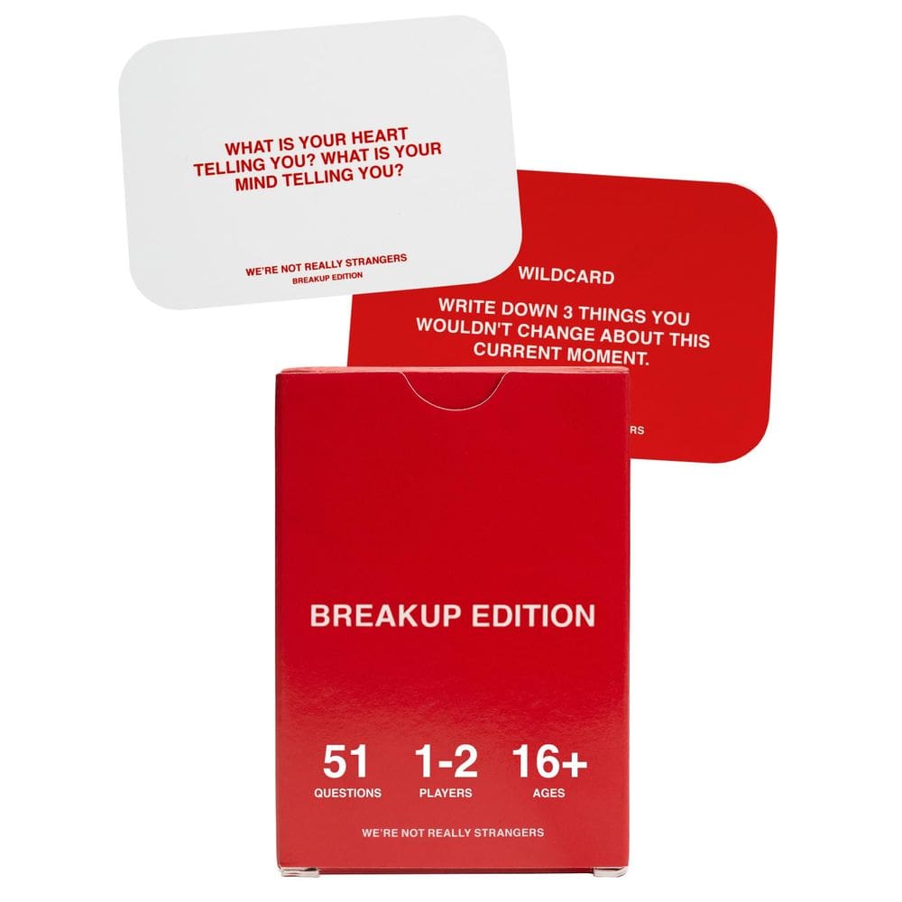 Jogo de cartas WE`RE REALLY STRANGERS Breakup Edition +18