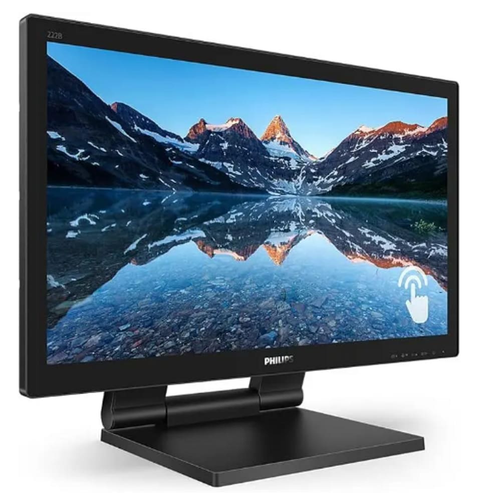 Monitor Philips 21.5" Touch FHD VA 75Hz 2ms 222B9TA