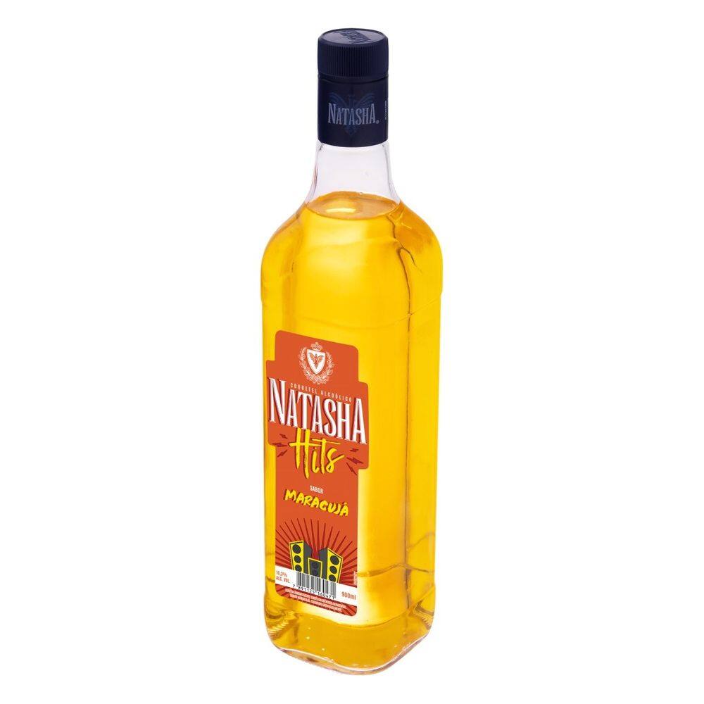Coquetel Natasha Hits Maracujá 900ml