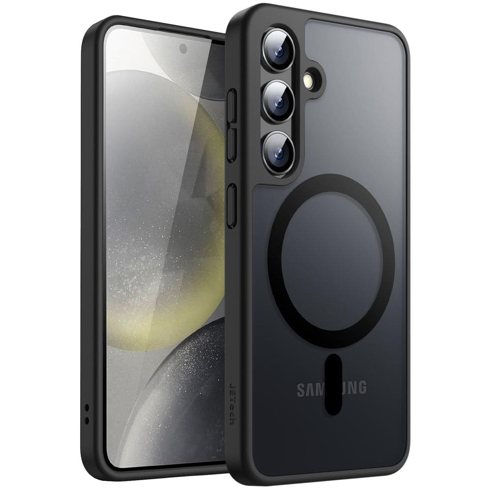Capa de telefone JeTech Magnetic para Samsung Galaxy S24+ 5G preta
