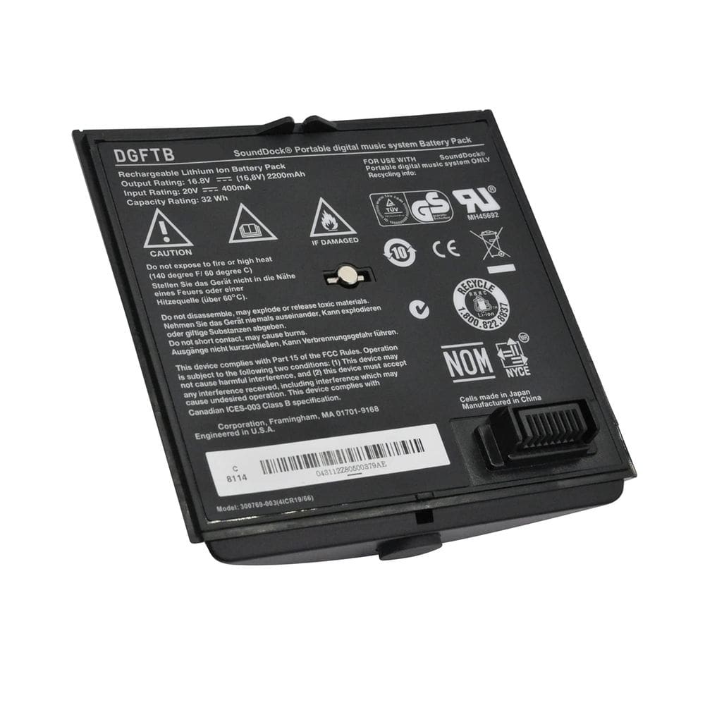 Substituição da bateria DGTECH 300769-003 16,8V 32WH/2200MAH