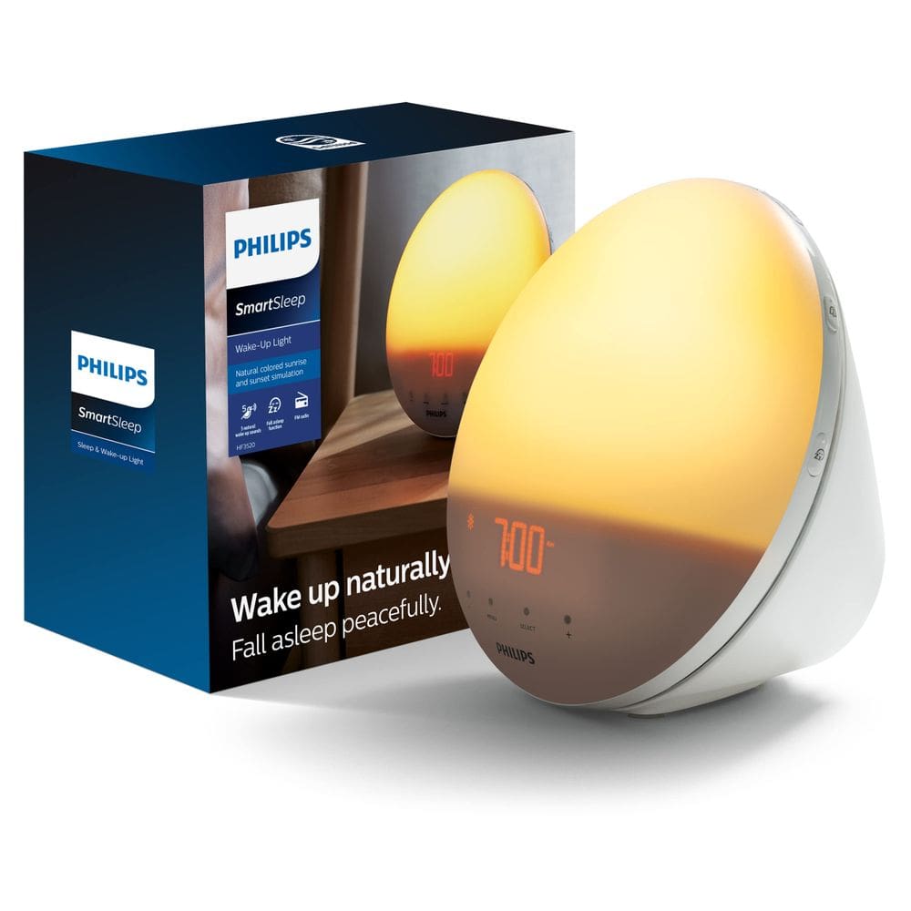 Luz de despertar Philips SmartSleep HF3520/60 com rádio FM