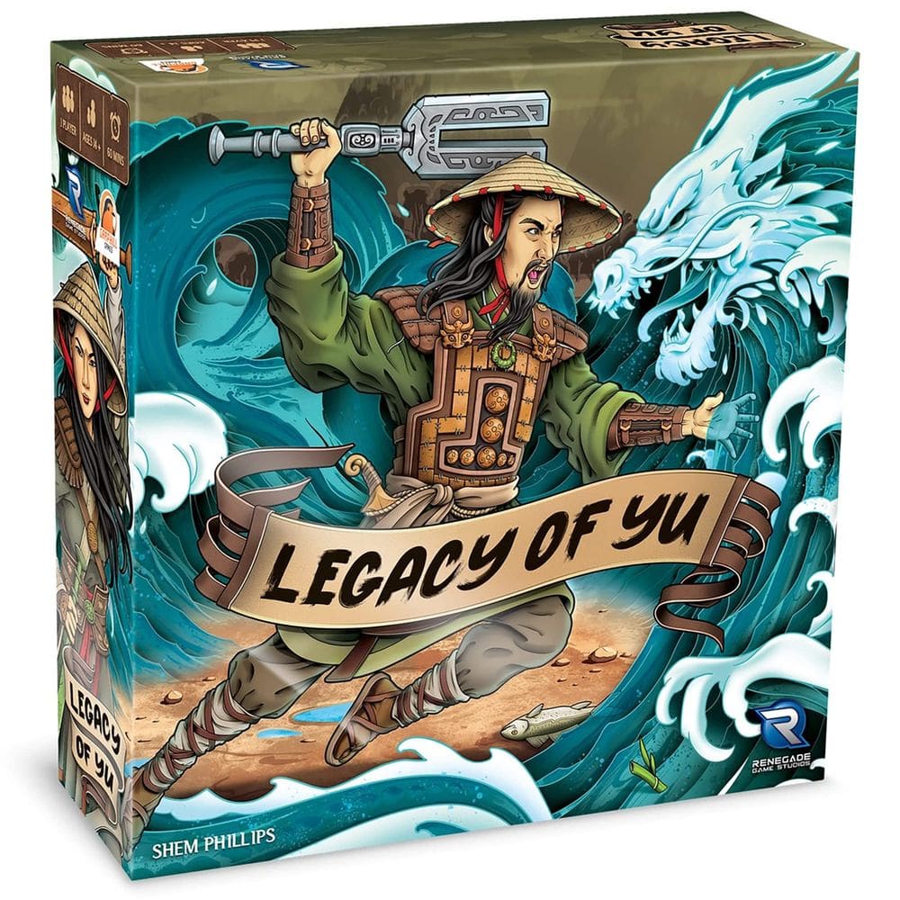 Jogo de tabuleiro Renegade Legacy of Yu Solo Campaign Ancient China